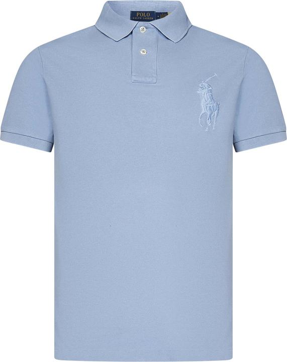 Actual product image Ralph Lauren T-shirts And Polos Clear Blue (S)
