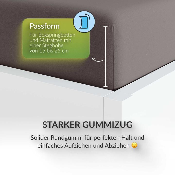 Produktbild Etérea Microfaser Jersey Spannbettlaken (60 x 120 cm, 70 x 140 cm)