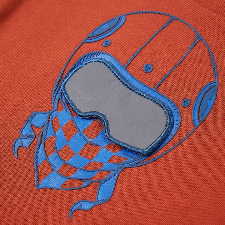 Produktbild VidaXL Kinder-Sweatshirt Rostbraun 140,Material: 92 % Baumwolle. 8 (140)