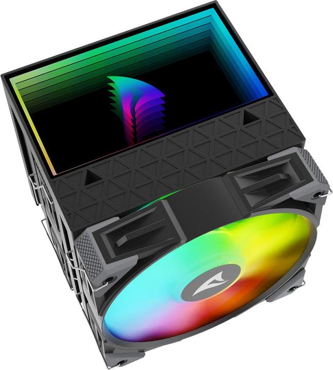 Produktbild Sharkoon A60 RGB Black Air Cooler (159 mm)