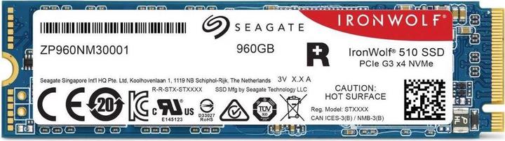 Produktbild Seagate IronWolf 510 (960 GB, M.2 2280)