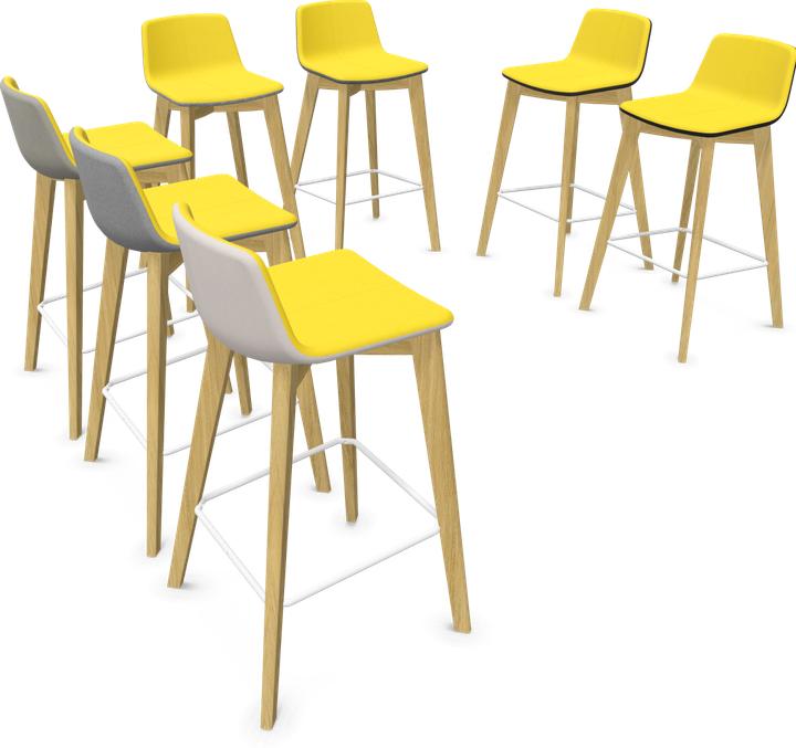 Actual product image Narbutas Twist & Sit Bar Stool