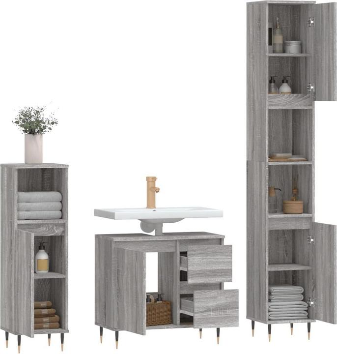 Produktbild vidaXL Badmöbel Set