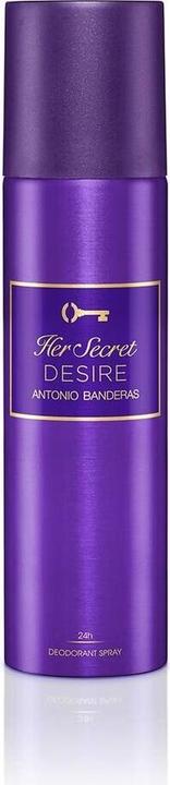 Actual product image Antonio Banderas Her Secret Desire - deodorant in spray - 150 ml (Eau de toilette, 150 ml)