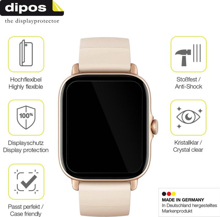 Actual product image Dipos Screen Protector Full-Cover 3D (Amazfit GTS 3)