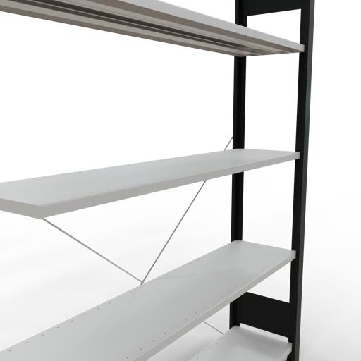 Produktbild Schulte Lagertechnik Stecksystem Anbauregal MULTIplus86