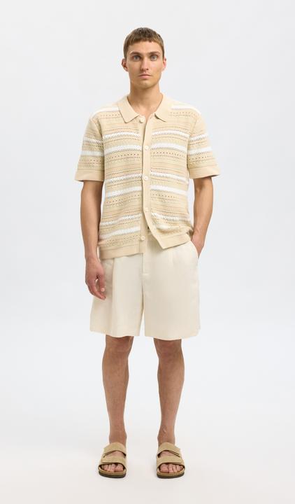 Actual product image Selected Homme Strick Kurzarmhemd (XL)
