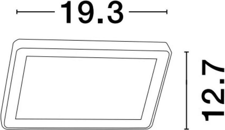 Actual product image Nova Luce Nobu (496.90 lm, IP65)