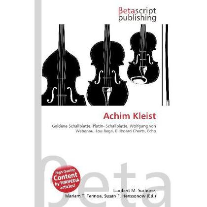 Achim Kleist, Fachbücher