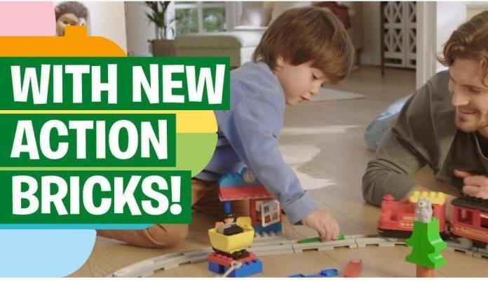 Produktbild LEGO Dampfeisenbahn (10874)