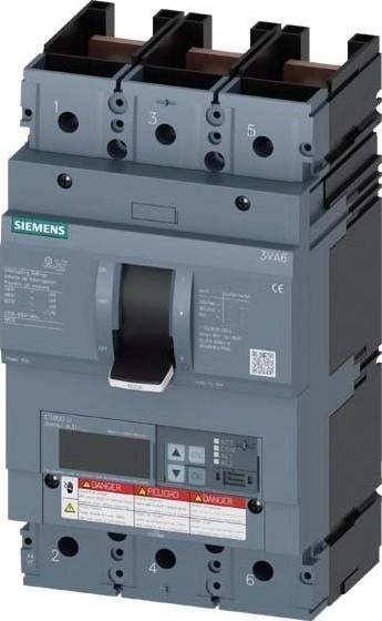 Immagine prodotto Siemens Interruttore automatico 400A 3p 150-400A/In 3VA6440-8KL31-0AA0