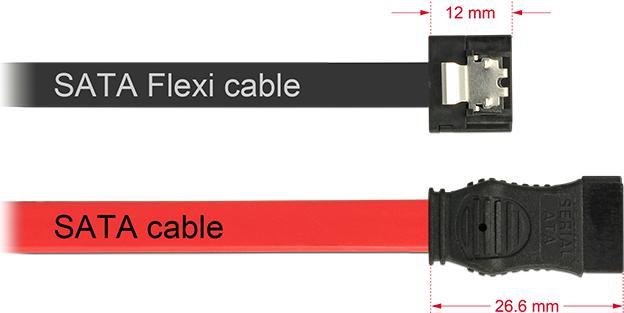 Actual product image Delock FLEXI SATA cable