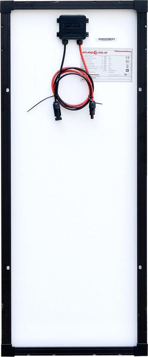 Actual product image Enjoy solar Monocrystalline solar module 80W/12V (80 W, 5 kg)