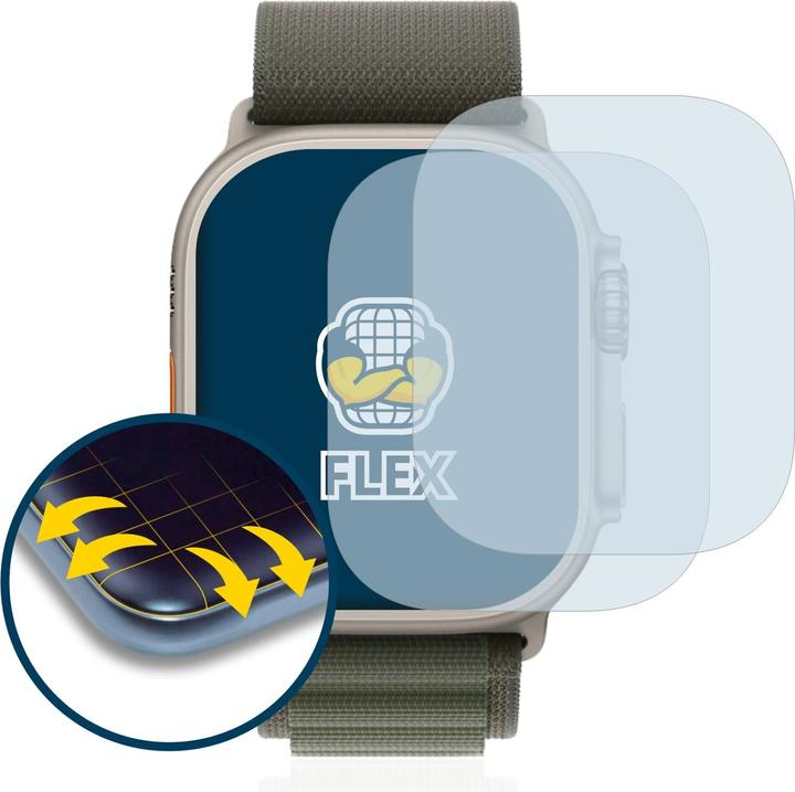 Productafbeelding BROTECT Volledig bedekkende screen protector (Apple Watch Ultra)