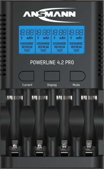 Image du produit Ansmann Ligne électrique 4.2 Pro (1 pcs, AA, AAA, Chargeurs sans batterie)