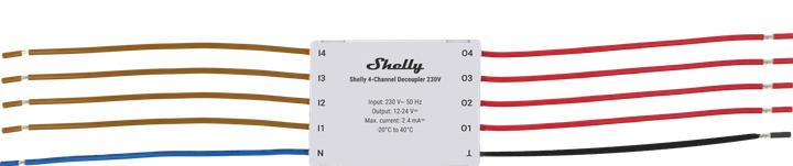Image du produit Shelly 4-Channel Decoupler 230V