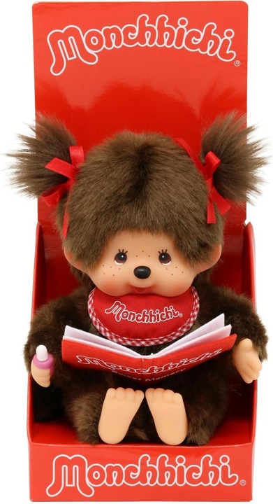 Image du produit Magni Monchhichi fille 20cm avec album photo (18 cm)