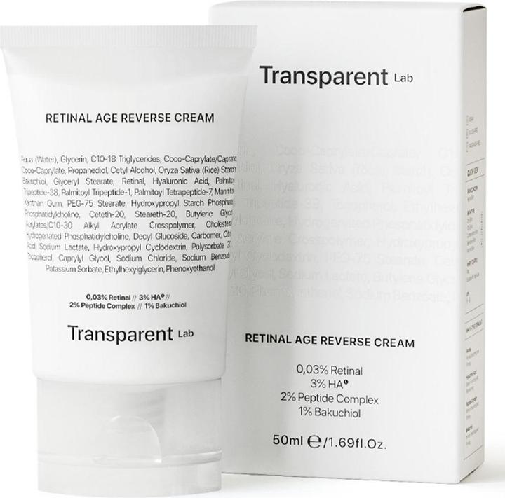 Image du produit Transparent Lab Crème rétinienne anti-âge (50 ml, Crème 24h)