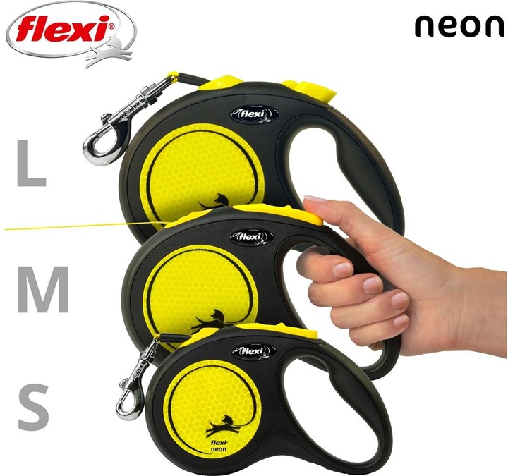 Produktbild Flexi New Neon (S, Hund, Spazieren)