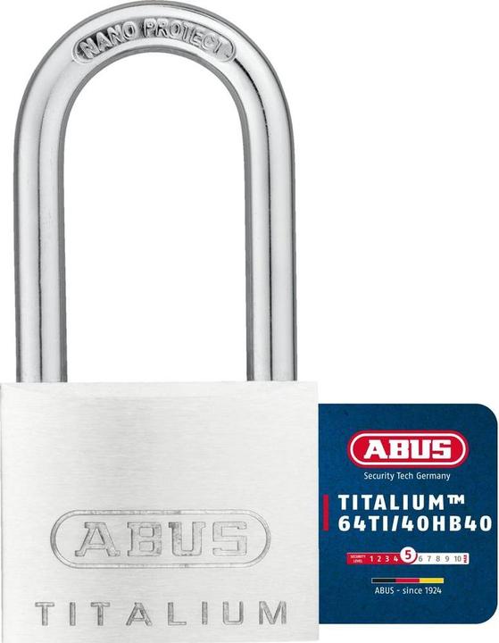 Actual product image Abus Padlock 64TI / 40 HB 40