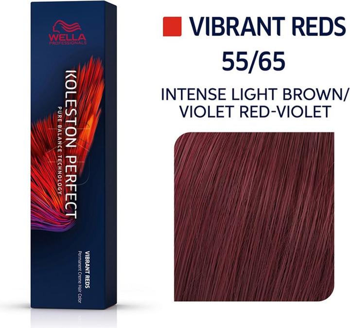 Produktbild Wella Koleston Perfect Me+ (55/65 hellbraun intensiv violett-mahagoni)