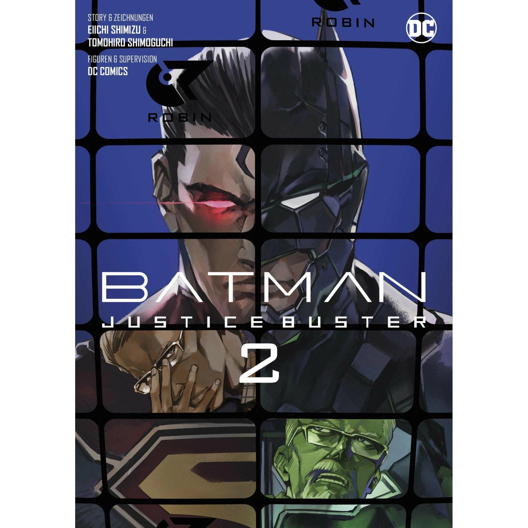 Batman Justice Buster (Manga) 02, Belletristik von Tomohiro Shimoguchi, Eiichi Shimizu