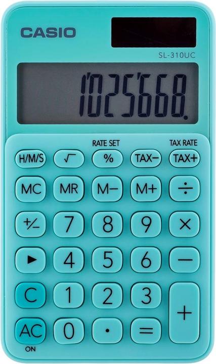Actual product image Casio Sl-310uc (Solar cells, Batteries)