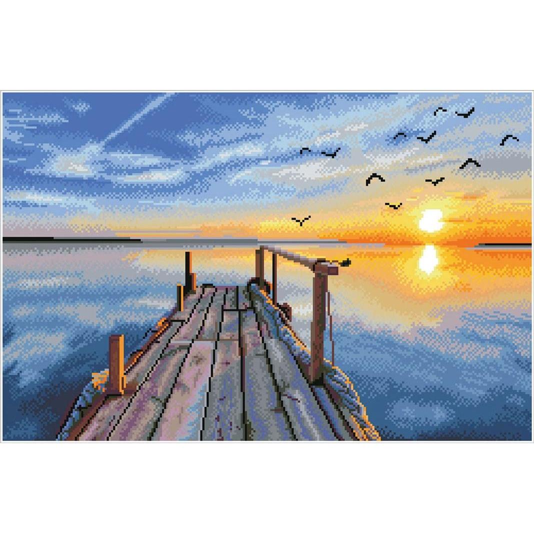 Diamond Dotz Sunset Jetty 71 x 47 cm