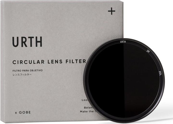 Produktbild Urth 39mm Circular Polarizing (CPL) + ND64 Lens Filter (Plus+) (39 mm, Polarisationsfilter)