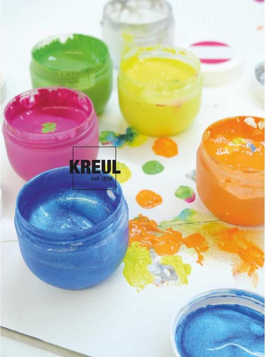Immagine prodotto Kreul Vernice per dita Mucki per bambini fortunati (Multicolore, 300 ml)