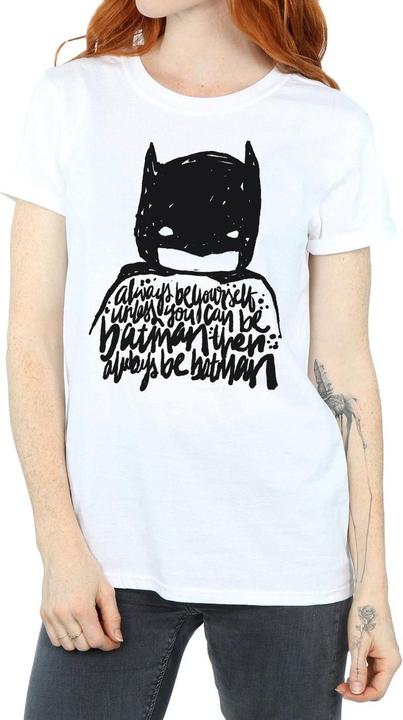 Produktbild Batman Sei immer du selbst Baumwolle Boyfriend TShirt (XL)