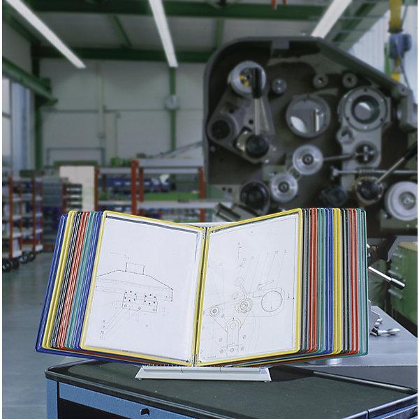 Actual product image Tarifold Display panel system complete with 20 rotating pockets
