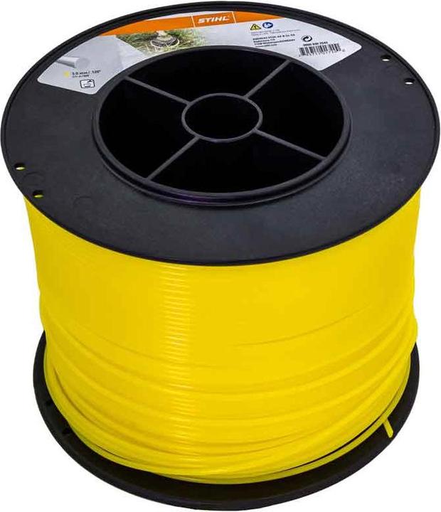 Actual product image Stihl 9302543 Mowing Thread Strimmer Line 3.0mm yellow (Weed whacker, Trimmer line + line spool)