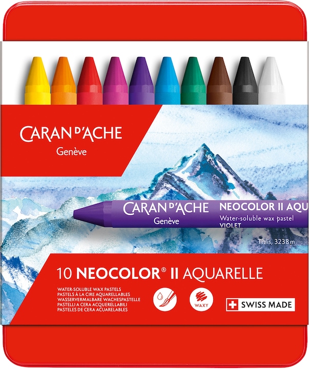 Produktbild Caran d'Ache Neocolor I Metallschachtel (Mehrfarbig, 15 x)