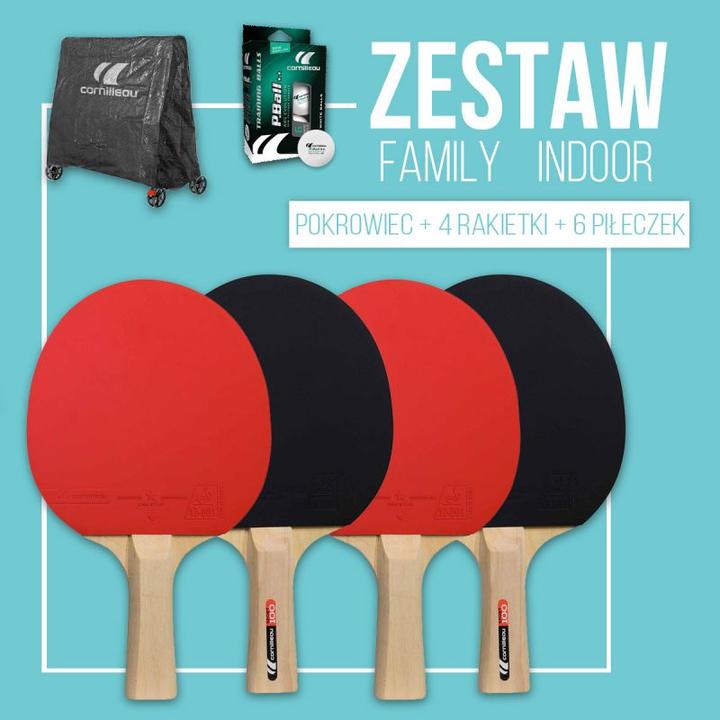 Cornilleau Pack the indoor table tennis set