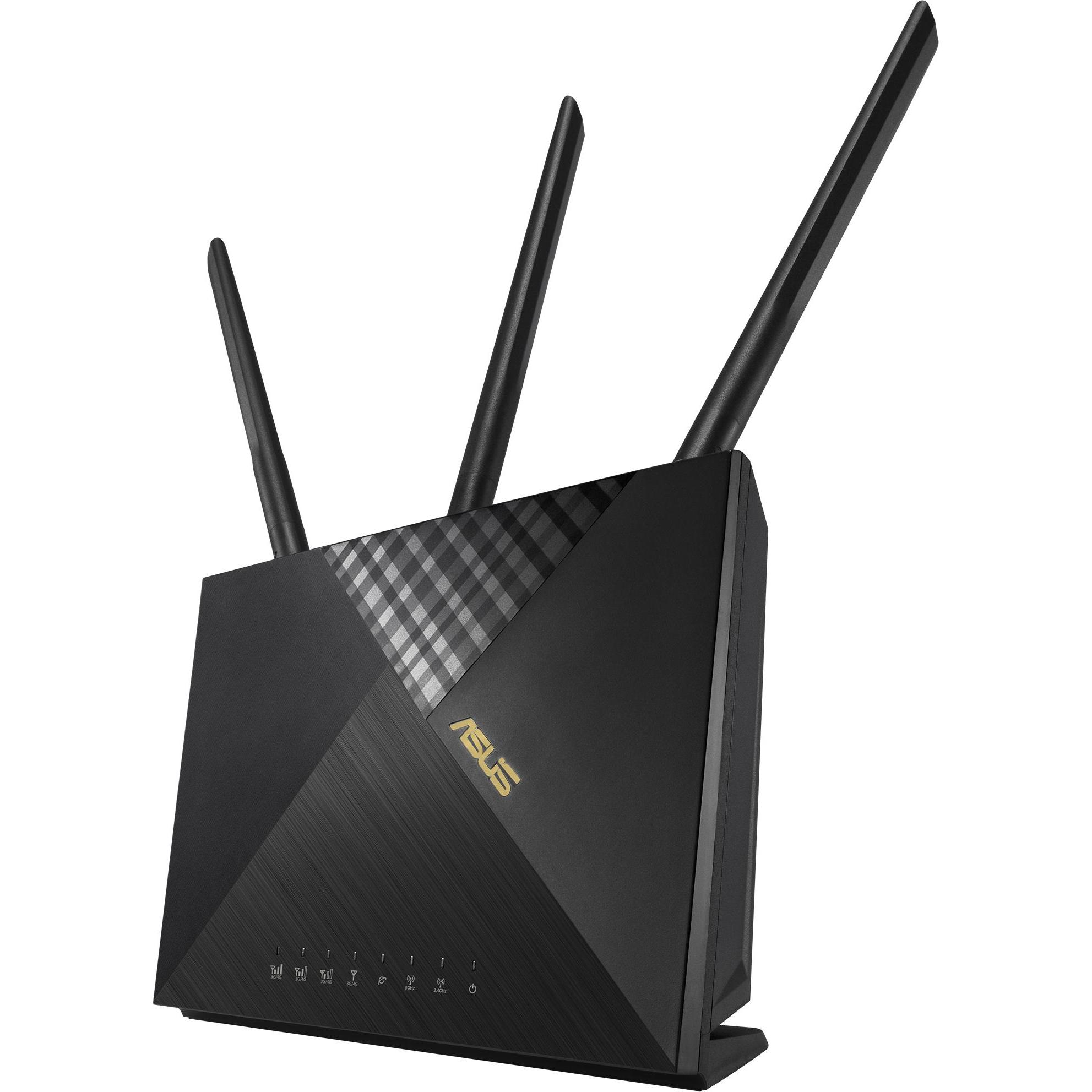 ASUS 4G-AX56 AX1800, Router, Schwarz
