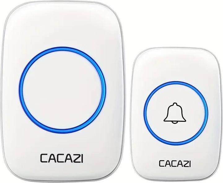 Image du produit Cbx Sonnette de porte sans fil 300M Blanc