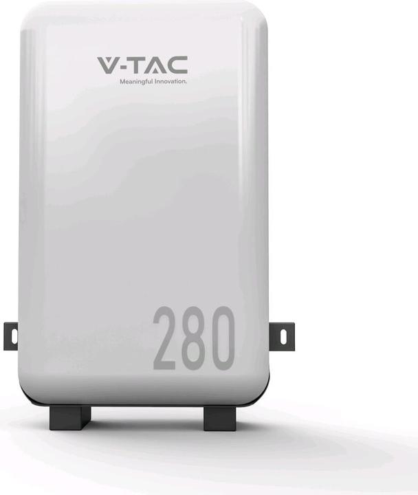 Actual product image V-TAC Magazyn Bank Energii VESTWOODS Powerbank Ścienny 14 33kWh 51 2V IP65 VT-48280-W2 10 Lat Gwaran (51588000 W, 13.61 Wh)