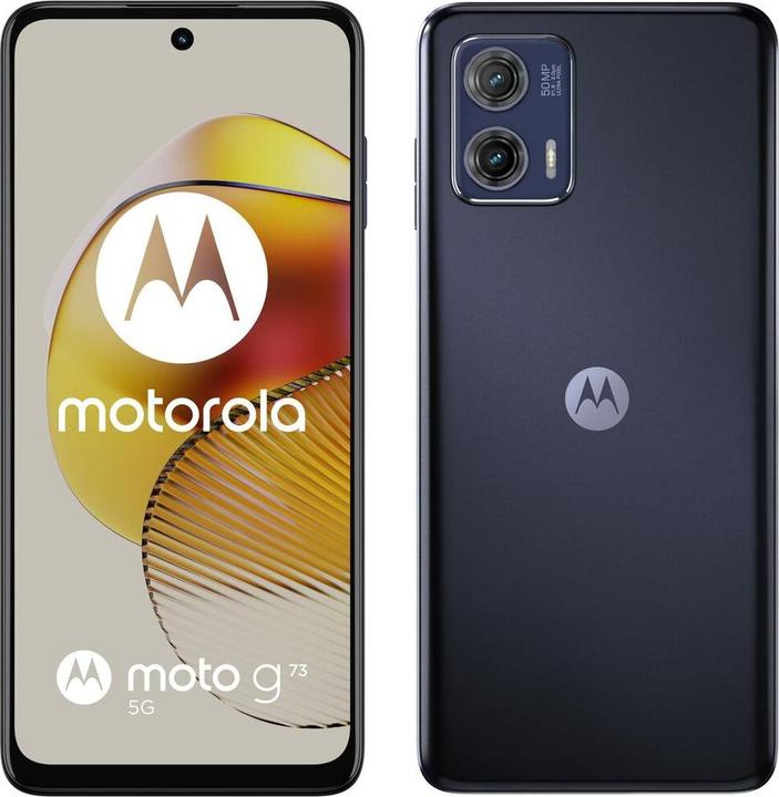 Produktbild Motorola Moto G73 (256 GB, Midnight Blue, 6.50", Dual SIM, 5G)