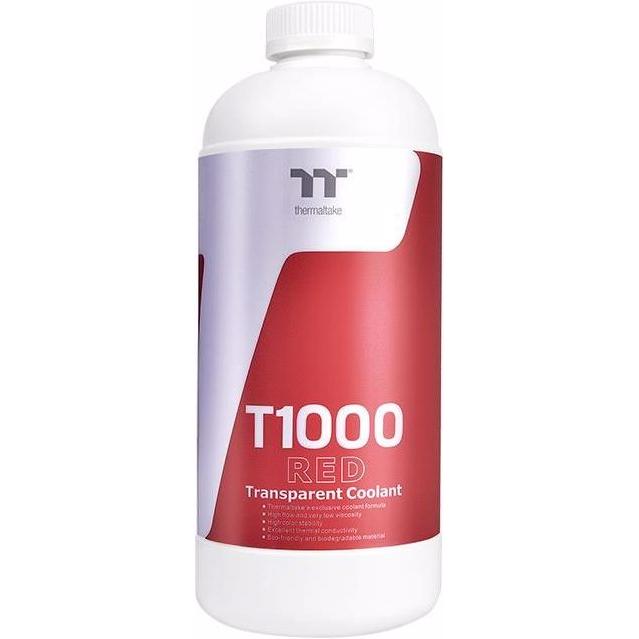 Thermaltake Kühlmittel T1000 Raudon CL-W245-OS00RE-A Kühlmittel (1000 ml, Farbzusatz), Wasserkühlung Wasserzusatz, Rot