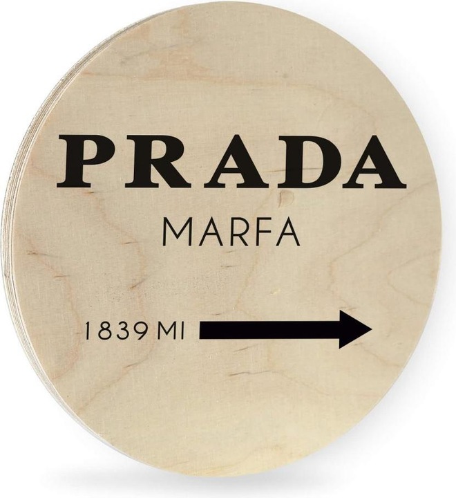 Immagine prodotto Trenddeko Prada Marfa (Tondo/a)