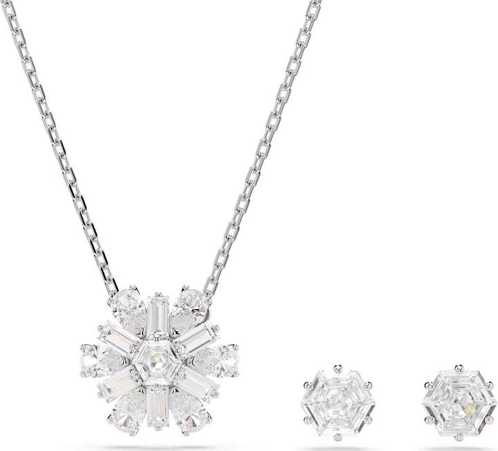 Immagine prodotto Swarovski Set Idyllia Vari tagli Fiocco di neve Bianco (Metallo Swarovski)