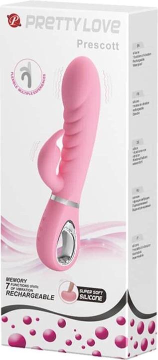 Image du produit Pretty Love Vibromasseur double stimulation (12 cm)