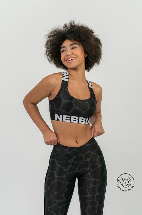Immagine prodotto Nebbia Leggings a vita alta da donna ispirati alla natura 546 nero (XS)