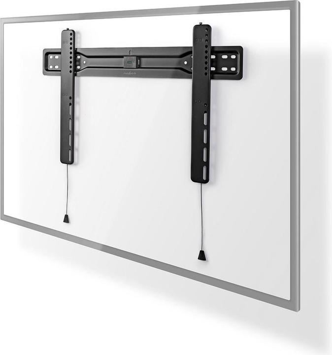 Nedis Feststehende TV-Wandhalterung - 37-70" - Max. 35 kg - Ultraschlank - Automatische Federvers (Wand, 70", 35 kg)