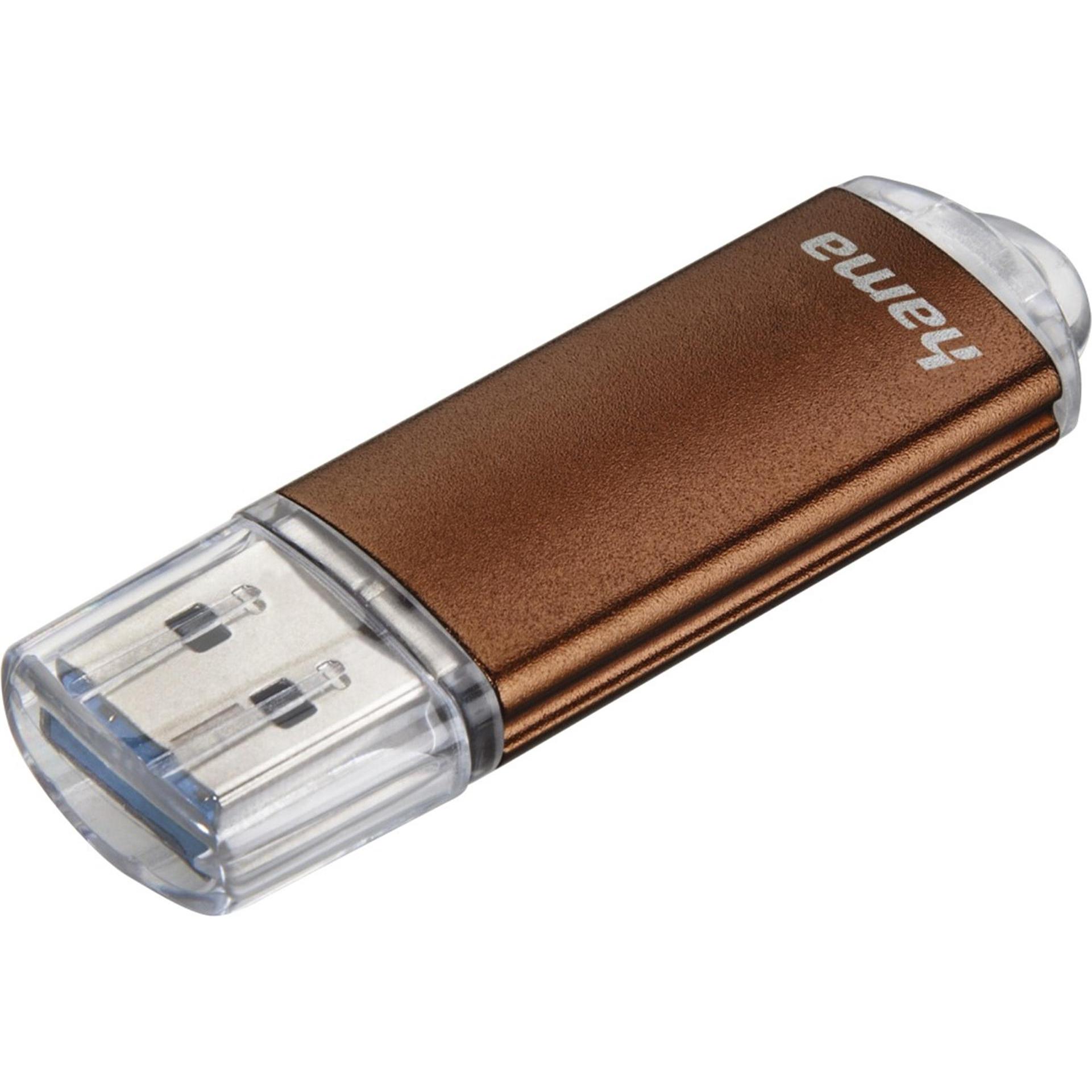 Hama Laeta (16 GB, USB-A), Chiavetta USB, Marrone