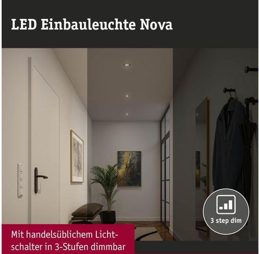 Produktbild Paulmann Einbauleuchte Nova Set (470 lm)