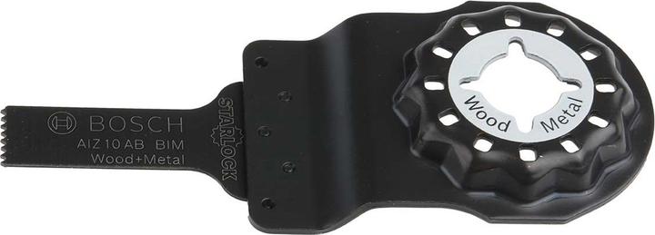 Actual product image Bosch Professional Zubehör BIM plunge cut saw blade AIZ 10 AB, Wood and Metal, 20 x 10 mm