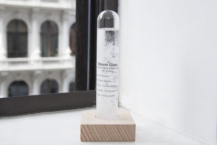 Actual product image Kikkerland Storm Glass