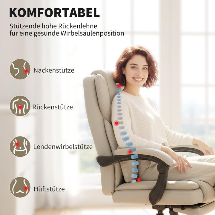 Produktbild Homcom Bürostuhl (46 - 54 cm)